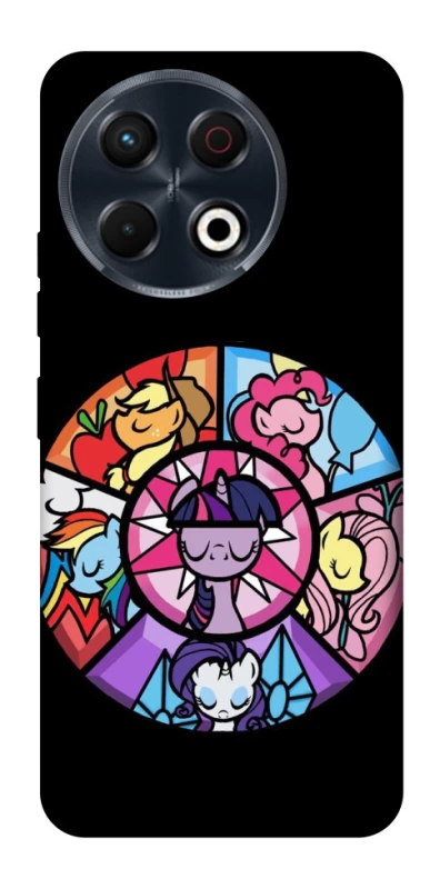 Чехол на TECNO Spark 30 Pro (KL7) My Little Pony ver.4 фото 1 из 1