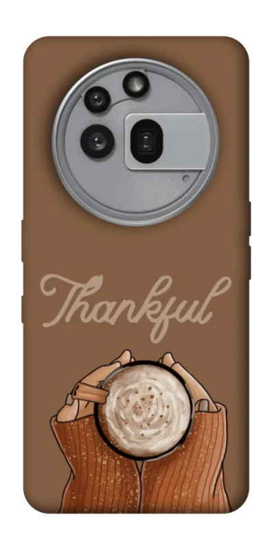 Чохол на Nothing Phone (3a) Pro Thankful coffee фото 1 з 1
