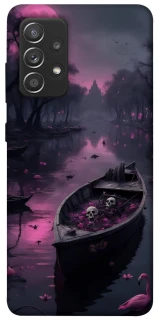 Чехол на Samsung Galaxy A52 4G / A52 5G Boat and flamingo фото 1 из 1