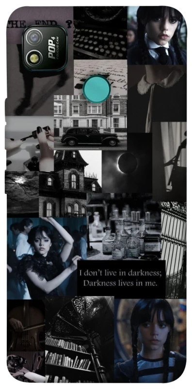 Чехол на TECNO POP 4 Wednesday Collage ver.3 фото 1 из 1