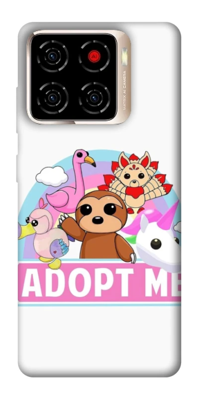 Чохол на ZTE Blade A56 Adopt Me Pets Logo фото 1 з 1