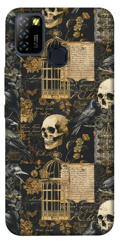 Чохол на Infinix Hot 10 Lite Halloween aesthetics ver.1 фото 1 з 1