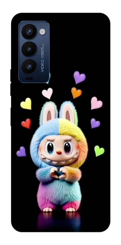 Чехол на TECNO Camon 18 Pro Labubu Love фото 1 из 1