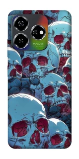 Чехол на ZTE Nubia V60 Skulls v2 фото 1 из 1