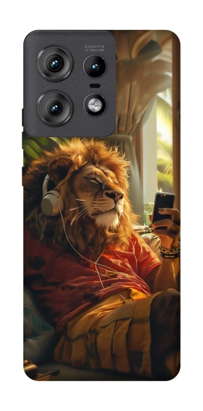 Чехол на Motorola Edge 50 Pro Лев v2 фото 1 из 1
