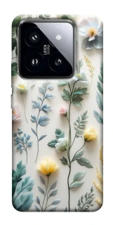 Чохол на Xiaomi 14 Pro Floral design ver.4 фото 1 з 1