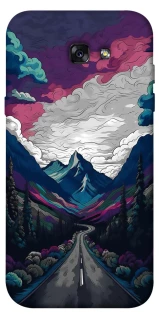 Чехол на Samsung A720 Galaxy A7 (2017) Нарисованные горы фото 1 из 1