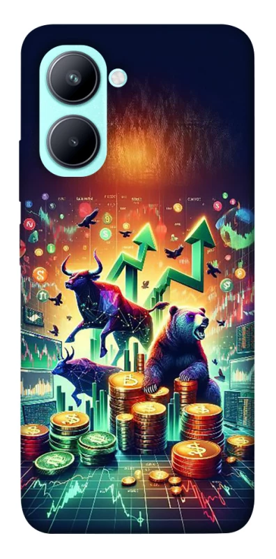Чехол на Realme C33 Crypto market фото 1 из 1
