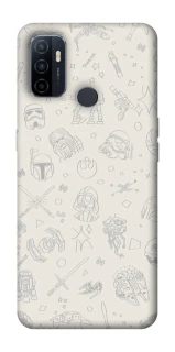 Чохол на Oppo A53 / A32 / A33 Star Wars background ver.1 фото 1 Чохол на Oppo A53 / A32 / A33 Star Wars background ver.1 фото 1 з 1