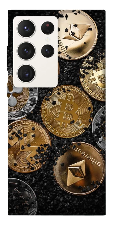 Чохол на Samsung Galaxy S23 Ultra Many coins v2 фото 1 з 1