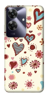 Чохол на Realme Note 60 Pretty hearts фото 1 з 1
