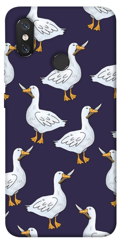Чохол на Xiaomi Mi 8 Гуси з претензією фото 1 з 1