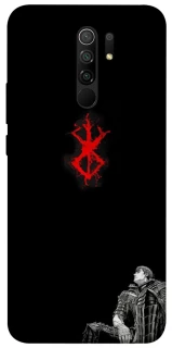 Чохол на Xiaomi Redmi 9 berserk black фото 1 з 1