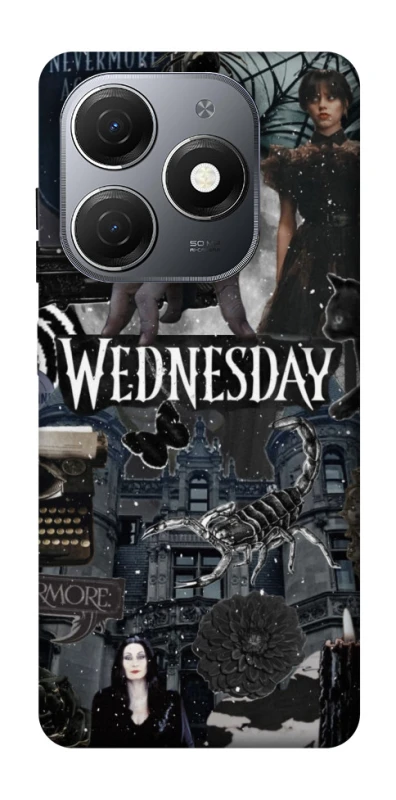 Чохол на TECNO Spark 20 Wednesday Collage ver.2 фото 1 з 1