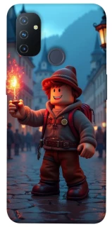 Чохол на OnePlus Nord N100 Roblox Fire Logo Blue Flames фото 1 з 1