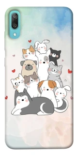 Чехол на Huawei Y6 Pro (2019) Funny Pets ver.2 фото 1 из 1