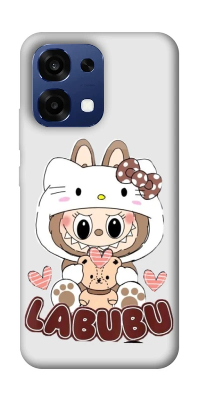 Чехол на Oppo A6 Pro 4G/5G Hello Kitty Labubu фото 1 из 2