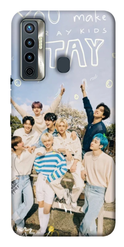 Чехол на TECNO Camon 17 Stray Kids One Team фото 1 из 1