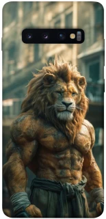 Чехол на Samsung Galaxy S10+ Лев фото 1 из 1
