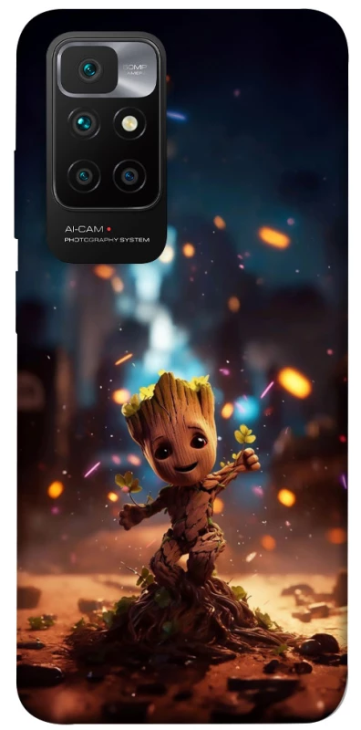 Чохол на Xiaomi Redmi 10 Baby Groot v3 фото 1 з 1