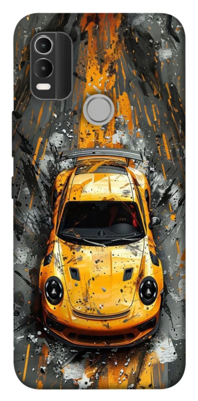 Чехол на Nokia C21 Plus Drawn Porsche фото 1 из 1