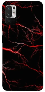 Чехол на Xiaomi Poco M3 Pro 4G / 5G Красная молния фото 1 из 1