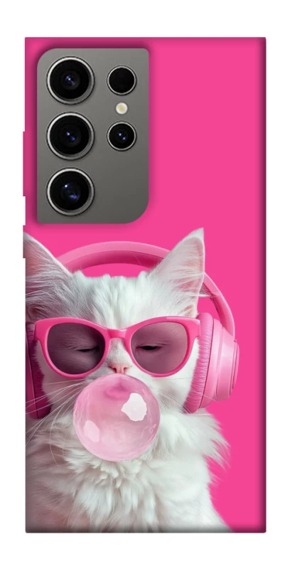 Чохол на Samsung Galaxy S24 Ultra Pink kitty фото 1 з 1