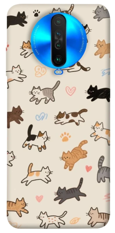 Чохол на Xiaomi Poco X2 Cat style ver.2 фото 1 з 1