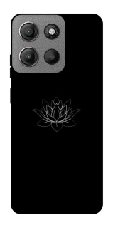 Чохол на Motorola Moto G15 4G Black Lotus фото 1 Чохол на Motorola Moto G15 4G Black Lotus фото 1 з 1