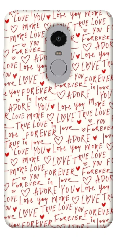 Чохол на Xiaomi Redmi Note 4X / Note 4 (Snapdragon) Love aesthetic ver.4 фото 1 з 1