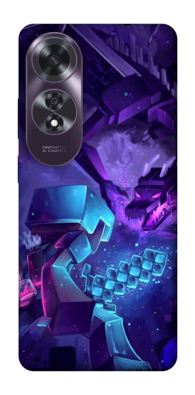 Чехол на Oppo A60 Minecraft dragon фото 1 из 1
