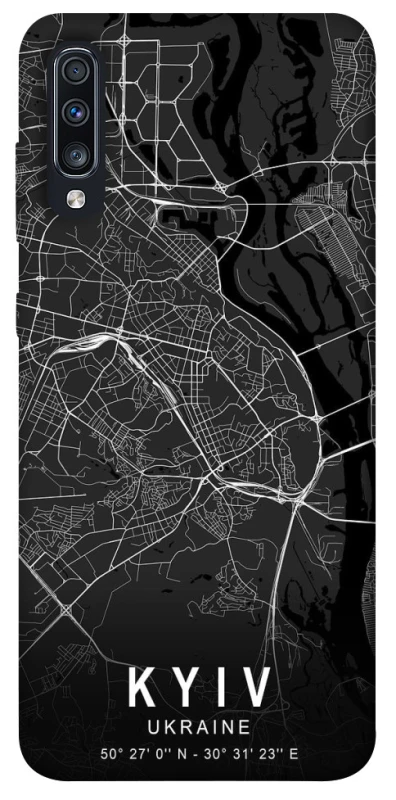 Чохол на Samsung Galaxy A70 (A705F) Kyiv map фото 1 з 1