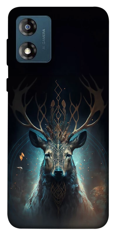 Чехол на Motorola Moto E13 Скандинавский олень v2 фото 1 из 1
