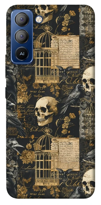 Чехол на TECNO Pop 5 LTE Halloween aesthetics ver.1 фото 1 из 1