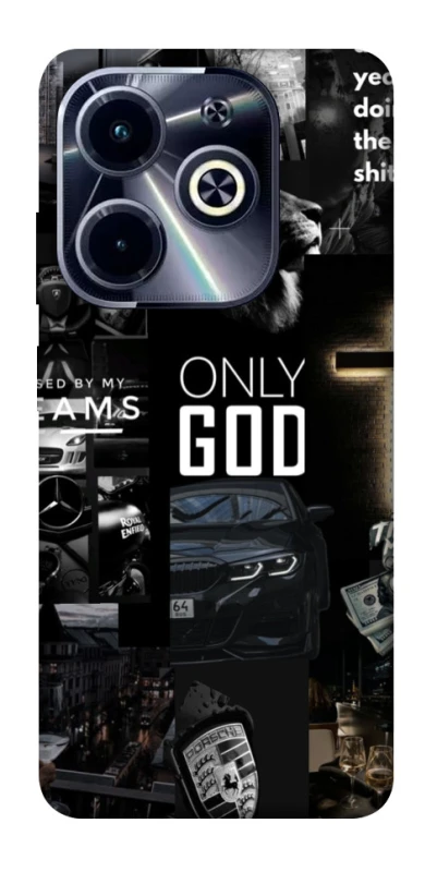Чохол на Infinix Hot 40i Only God фото 1 з 1
