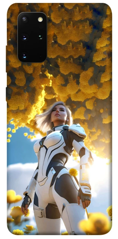 Чохол на Samsung Galaxy S20+ Cyber space girl ver.3 фото 1 з 1