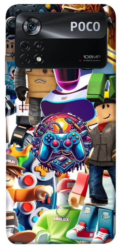Чохол на Xiaomi Poco X4 Pro 5G Roblox controller chaos фото 1 з 1