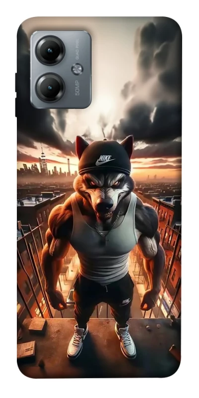 Чохол на Motorola Moto G14 Вовк фото 1 з 1