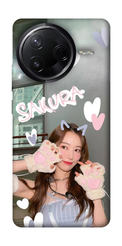 Чохол на Infinix Note 50 Pro Sakura - LE SSERAFIM фото 1 з 1
