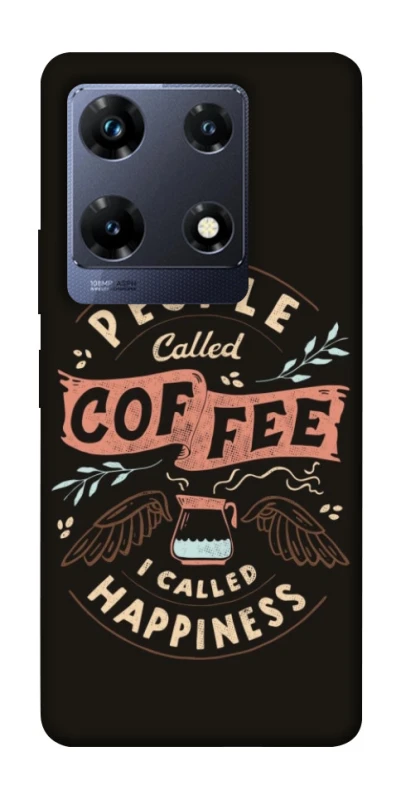 Чехол на Infinix Note 30 Pro Сoffee happiness фото 1 из 1