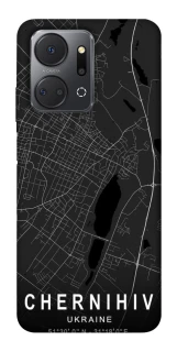 Чехол на Huawei Honor X7a Chernihiv map фото 1 из 1