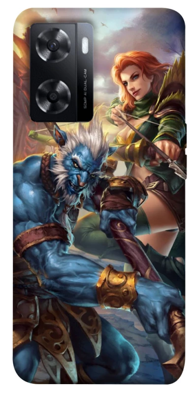 Чехол на Oppo A57s Dota heroes фото 1 из 1