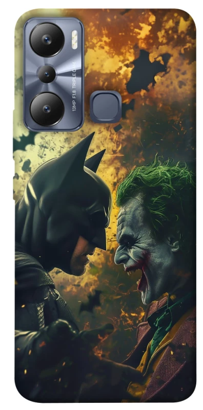 Чохол на Infinix Hot 20i Batman and the Joker фото 1 з 1
