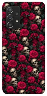 Чехол на Samsung Galaxy A52 4G / A52 5G Черепа и розы фото 1 из 1