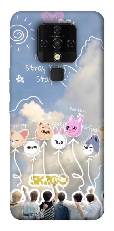 Чехол на TECNO Camon 16 SE Stray Kids Full Force фото 1 из 1