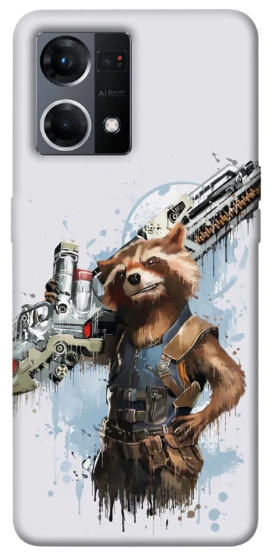 Чохол на Oppo Reno 7 4G Rocket Raccoon фото 1 з 1