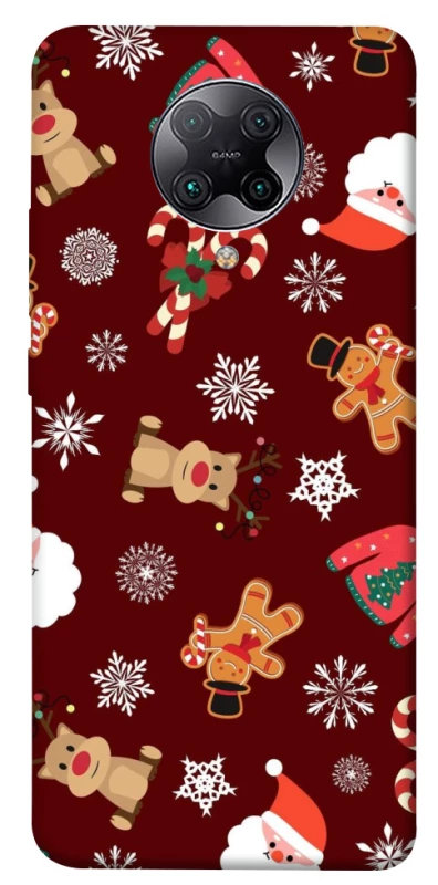 Чехол на Xiaomi Redmi K30 Pro / Poco F2 Pro Новогодний v6 фото 1 из 1