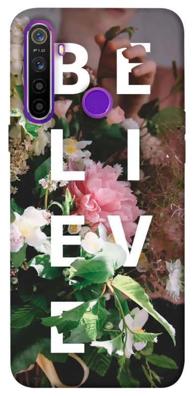 Чехол на Realme 5 Believe фото 1 из 1