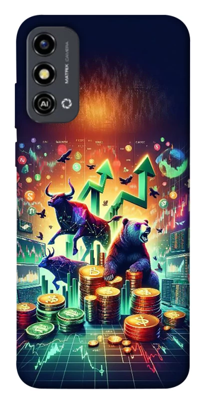 Чохол на ZTE Blade A53 Crypto market фото 1 з 1