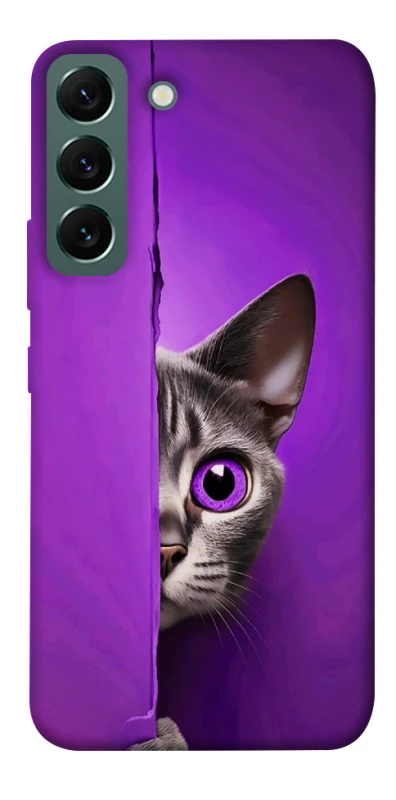 Чохол на Samsung Galaxy S22 Кіт-підглядач фото 1 з 1